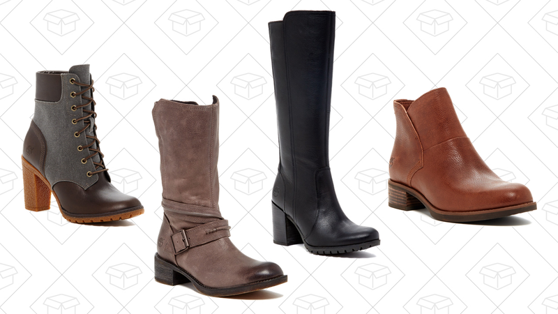 Glancy Lace-Up Boot, $70 | Whittemore Mid Zip Boot, $110 | Swazey Tall Waterproof Boot, $120 | Beckwith Chelsea Boot, $80